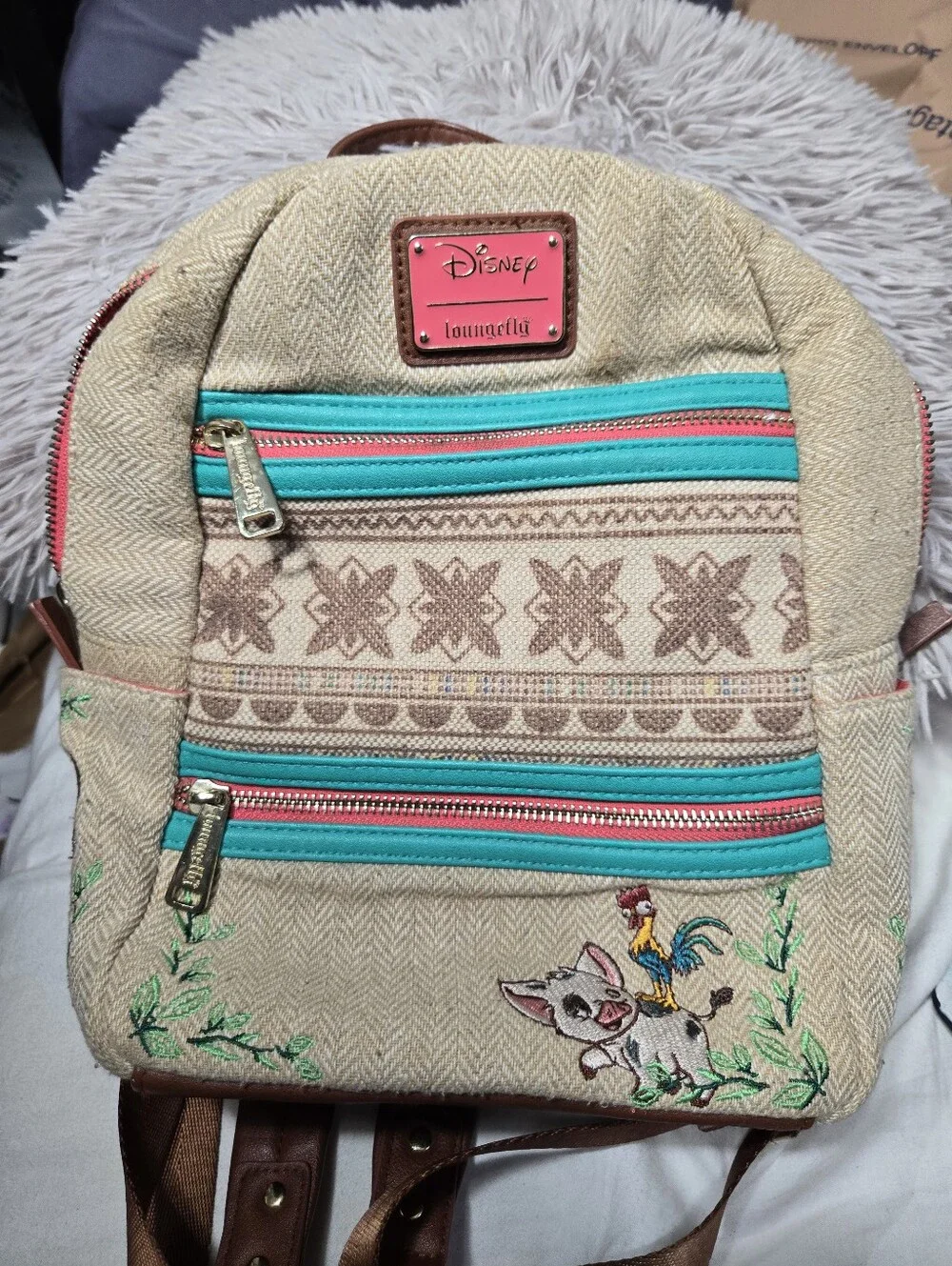Disney Loungefly Pua Hei Hei Mini Backpack Moana